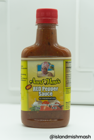 Aunt May's Red Pepper Sauce - 6 oz