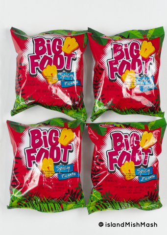 Holiday Snacks Big Foot Cheese Snack  - Spicy -- 25 g -PRICE DROP!!!