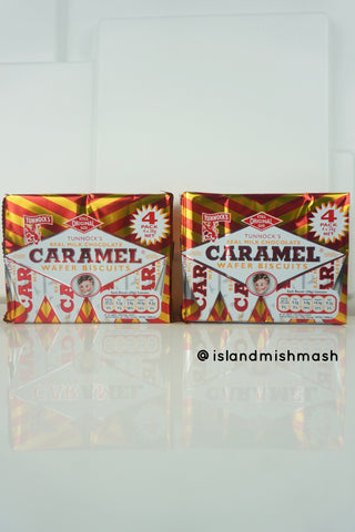 Tunnock's Caramel Wafer Biscuits - 2 PACK