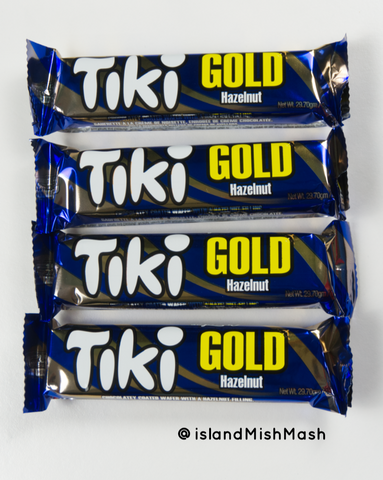 Charles Chocolates Tiki Gold Chocolate Covered Wafer - 4 PACK- PRICE DROP!!!