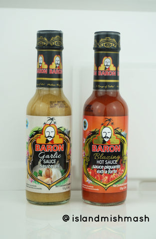Baron Garlic & Hot Sauce COMBO