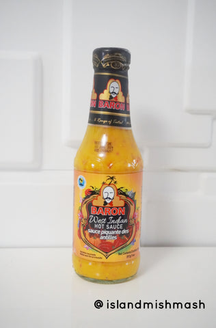 Baron West Indian Hot Sauce - 14 oz