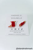 Trinidad & Tobago Map earrings