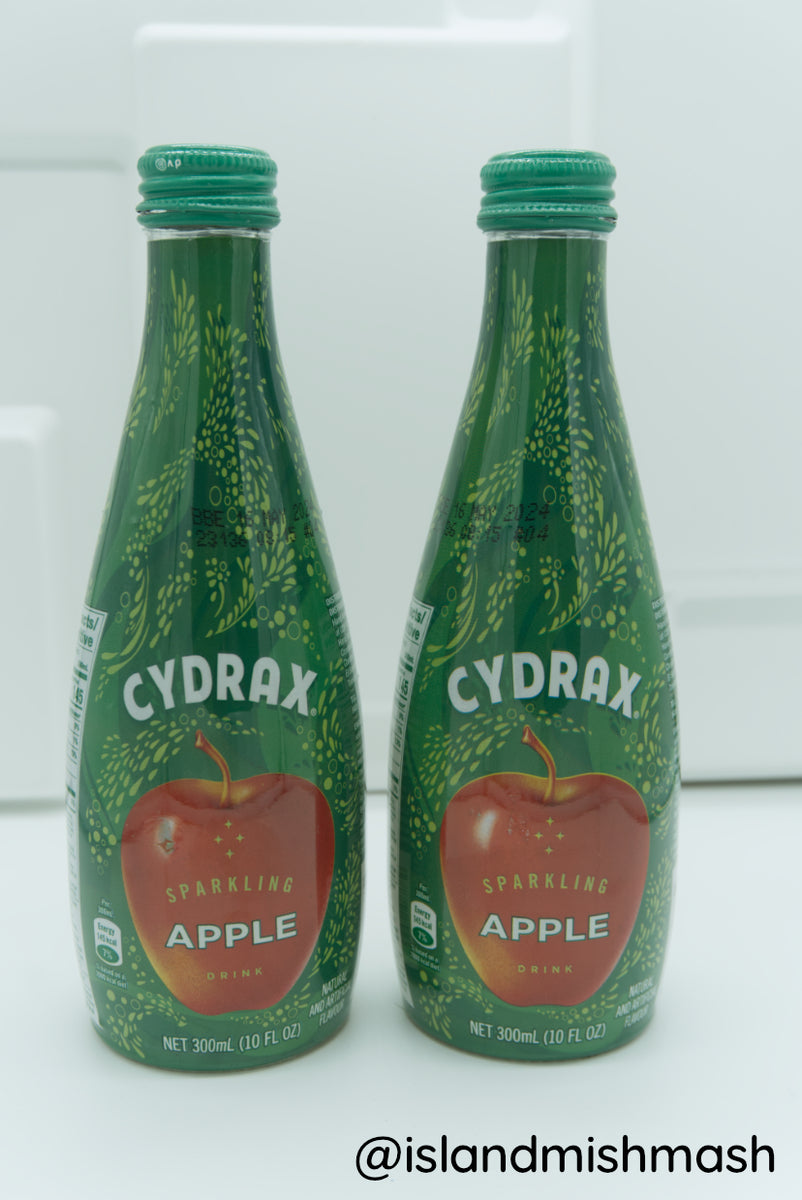 Cydrax Sparkling Apple Drink - 10 oz glass bottle – island MishMash