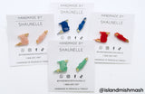 Trinidad & Tobago Map earrings