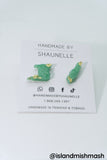 Trinidad & Tobago Map earrings