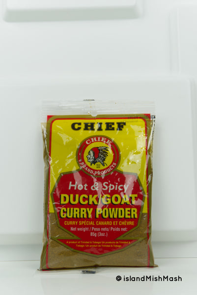 Guyana Chief Duck Goat Curry Powder Chief Hot Spicy Duck Goat