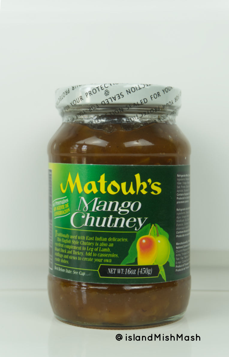 Matouks Mango Chutney - 16 oz jar – island MishMash