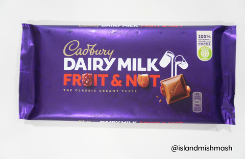 Cadbury Dairy Milk Fruit & Nut Bar - 200g