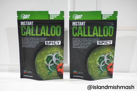 Life Novo Instant Callaloo ( SPICY) - 2 PACK